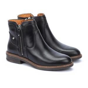 NEW PIKOLINOS women's aldaya short ankle boots in black